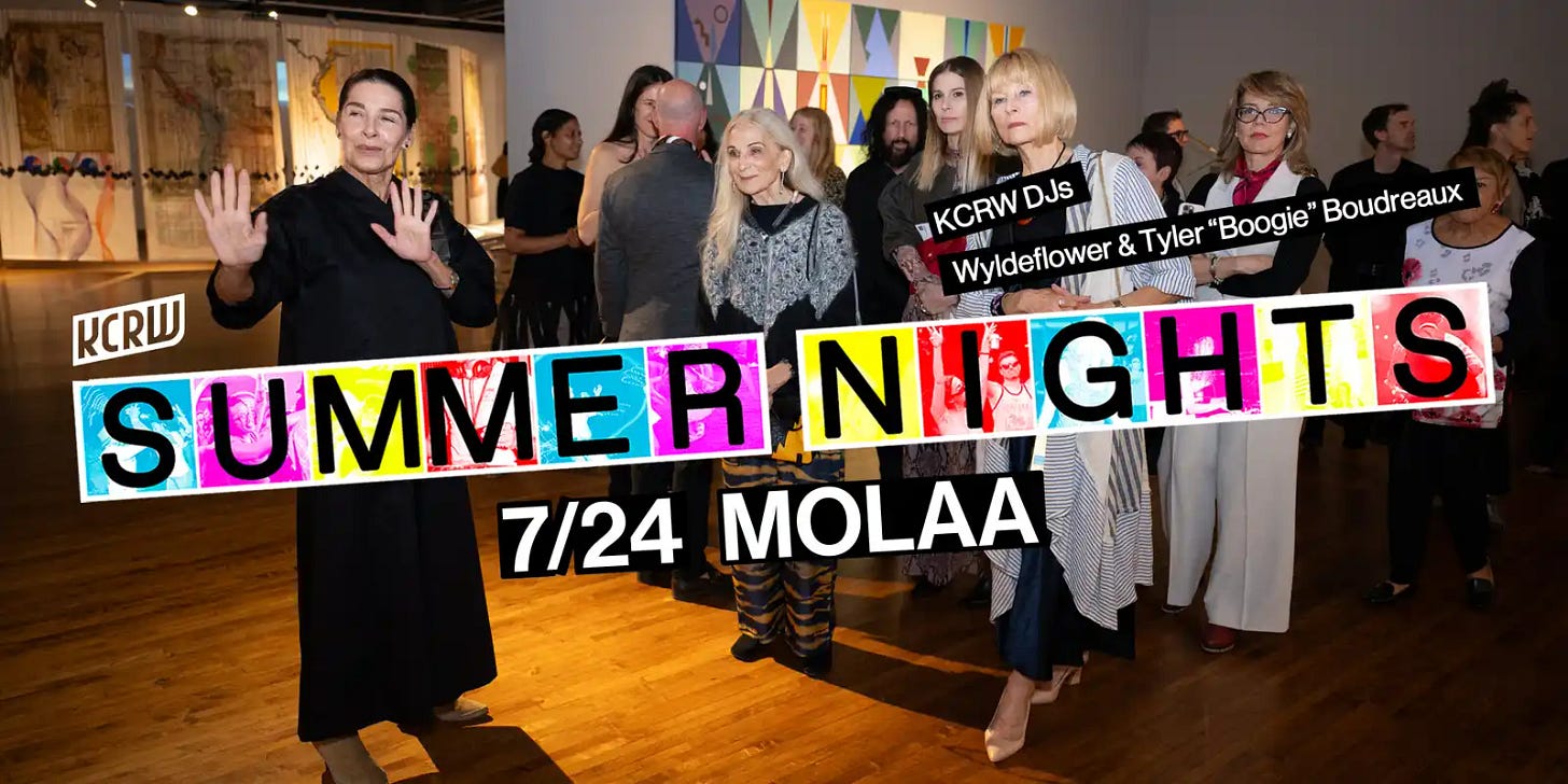 Banner image for KCRW Summer Nights with MOLAA