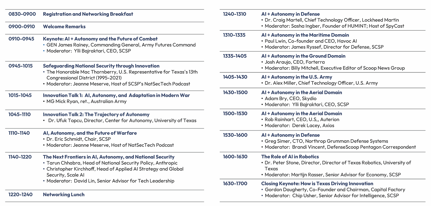 Agenda for AI+ Autonomy