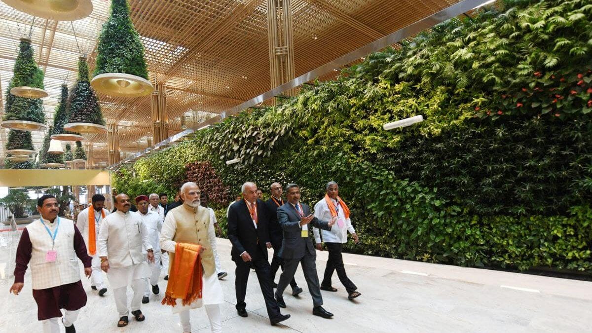 Bangalore Airport's New Terminal Building T2 Inaugurated by PM Modi Bangalore Airport's New Terminal Building T2 Inaugurated by PM Modi