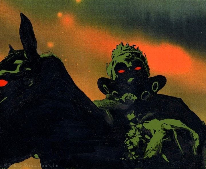 Ralph Bakshi's 1978 film Lord of the Rings