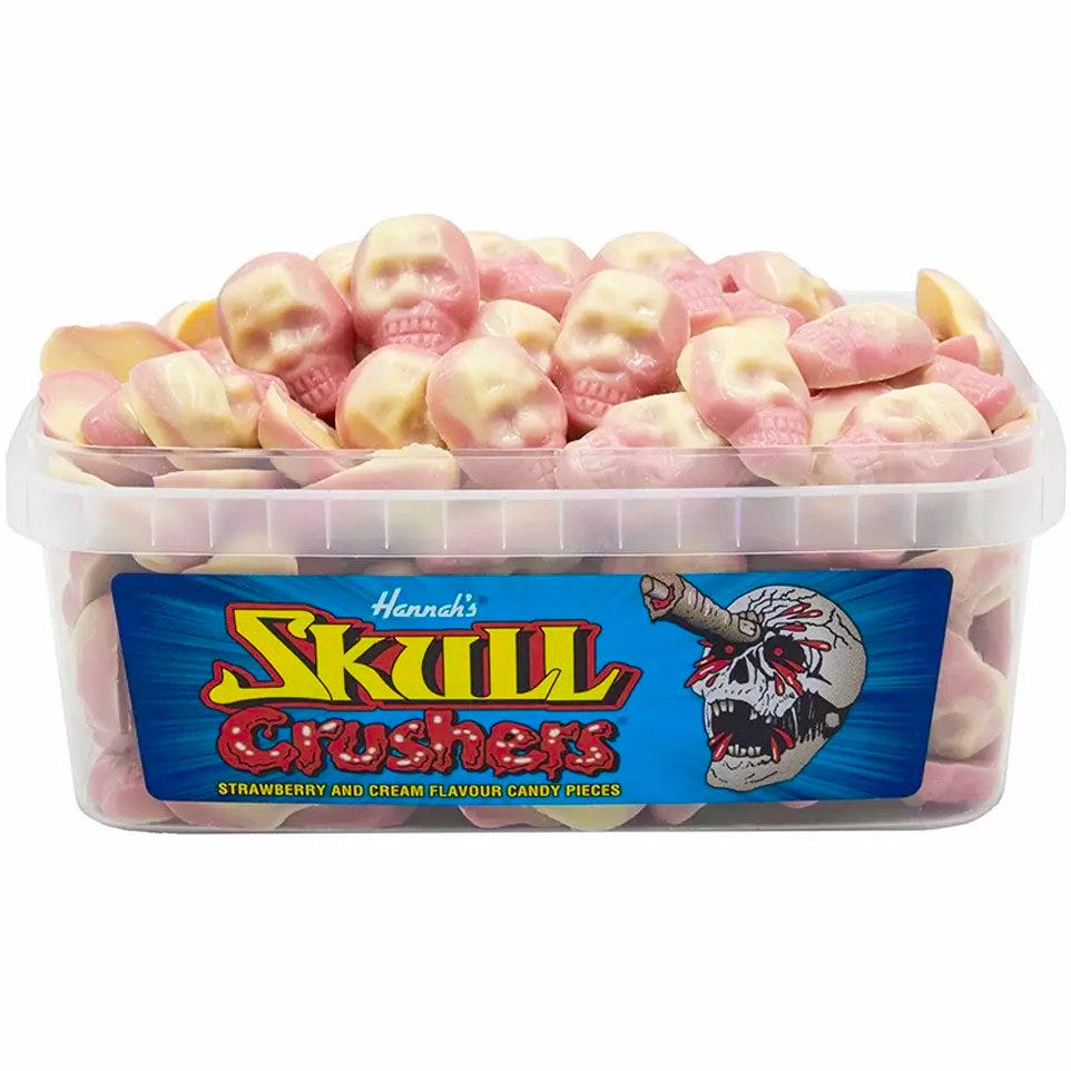 Candy Skull Crushers - Halloween Sweets - treasureislandsweets.co.uk Candy Skull Crushers - Halloween Sweets - treasureislandsweets.co.uk