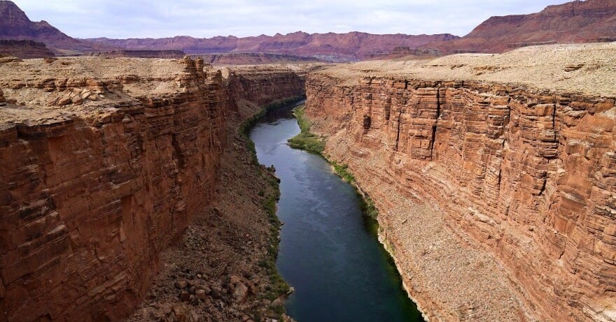 Feds say the California, Arizona and Nevada cuts are enough to protect the Colorado River | KUER Feds say the California, Arizona and Nevada cuts are enough to protect the Colorado River | KUER