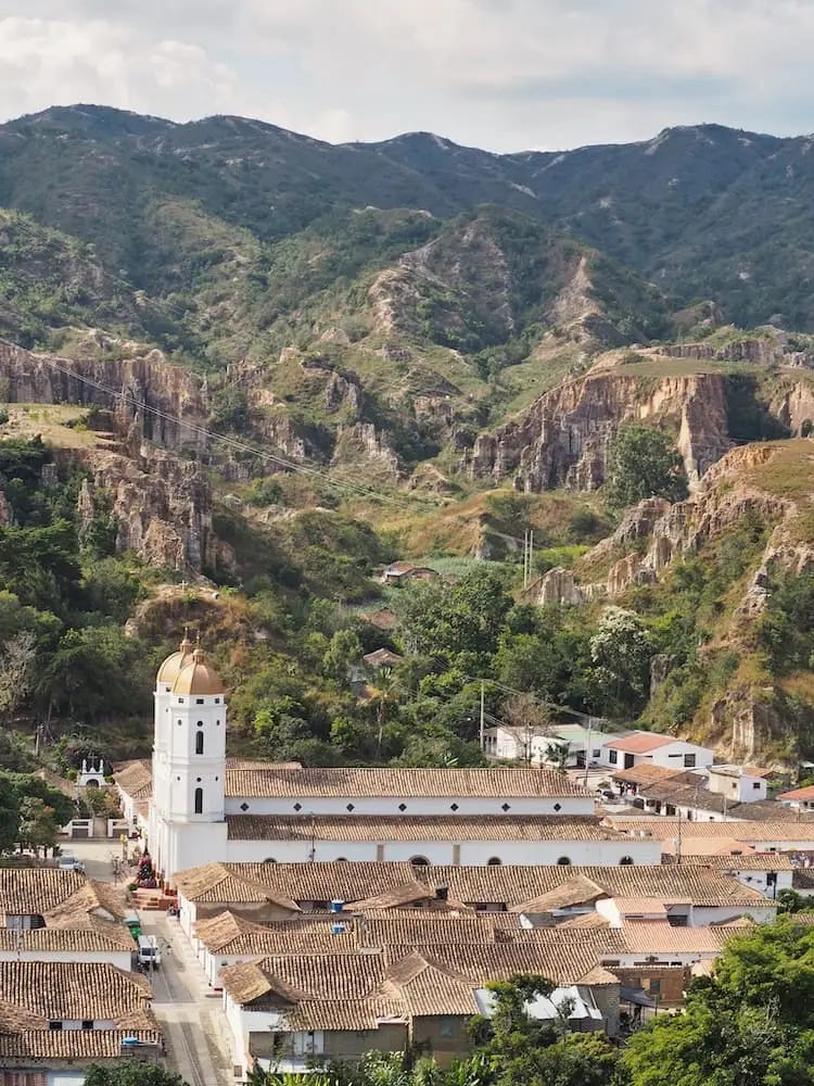 Heritage towns in Colombia - View of La Playa de Belen from Mirador Santa Cruz Heritage towns in Colombia - View of La Playa de Belen from Mirador Santa Cruz