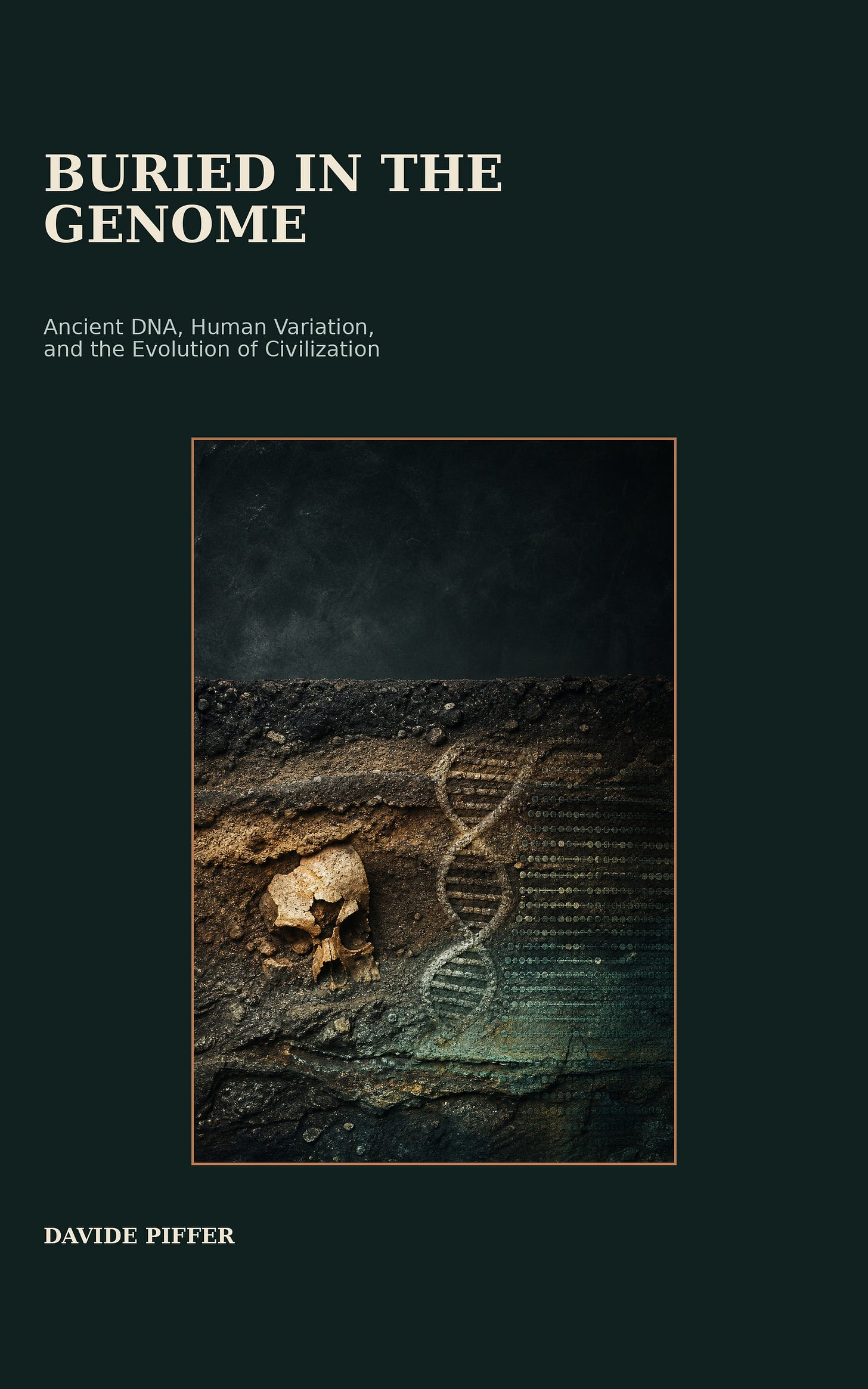 Cover of Buried in the Genome by Davide Piffer Cover of Buried in the Genome by Davide Piffer
