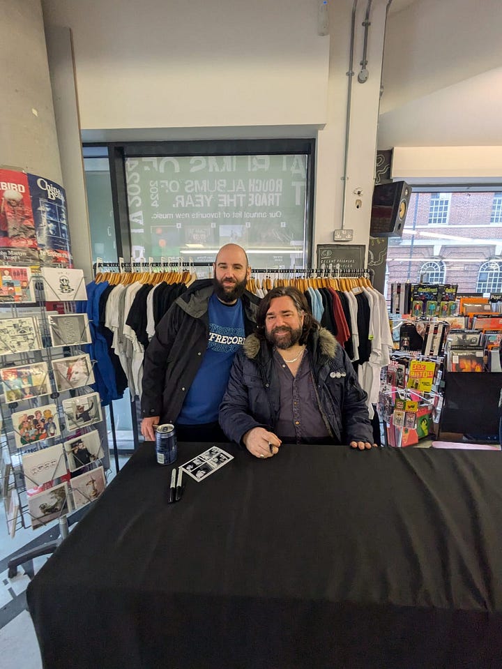Meeting legend and icon, Matt Berry.