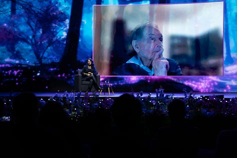 Images showing several of the presenters and panels from XPANSE 2024 meeting