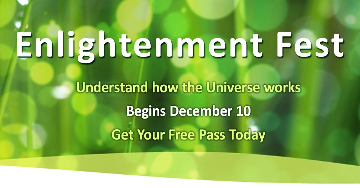 Enlightenment Fest begins in December