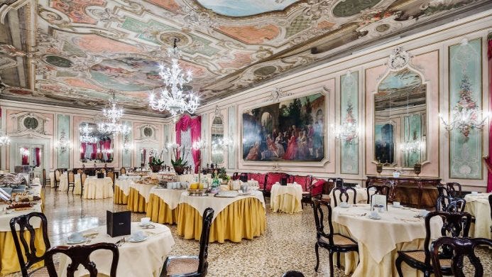 In A Ballroom. Solemnly.