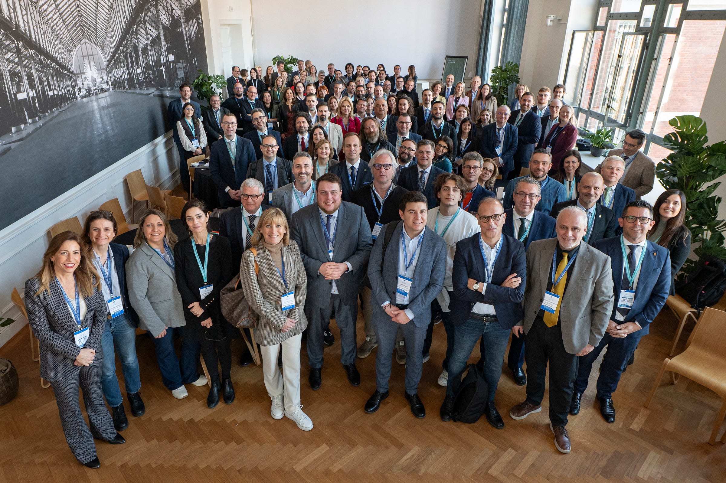 A group photograph following the workshop between city mayors and business leaders at the Intelligent Cities Challenge in Brussels. A group photograph following the workshop between city mayors and business leaders at the Intelligent Cities Challenge in Brussels.