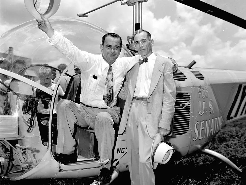 Lyndon Johnson's Campaign by Helicopter | Air & Space Magazine| Smithsonian  Magazine