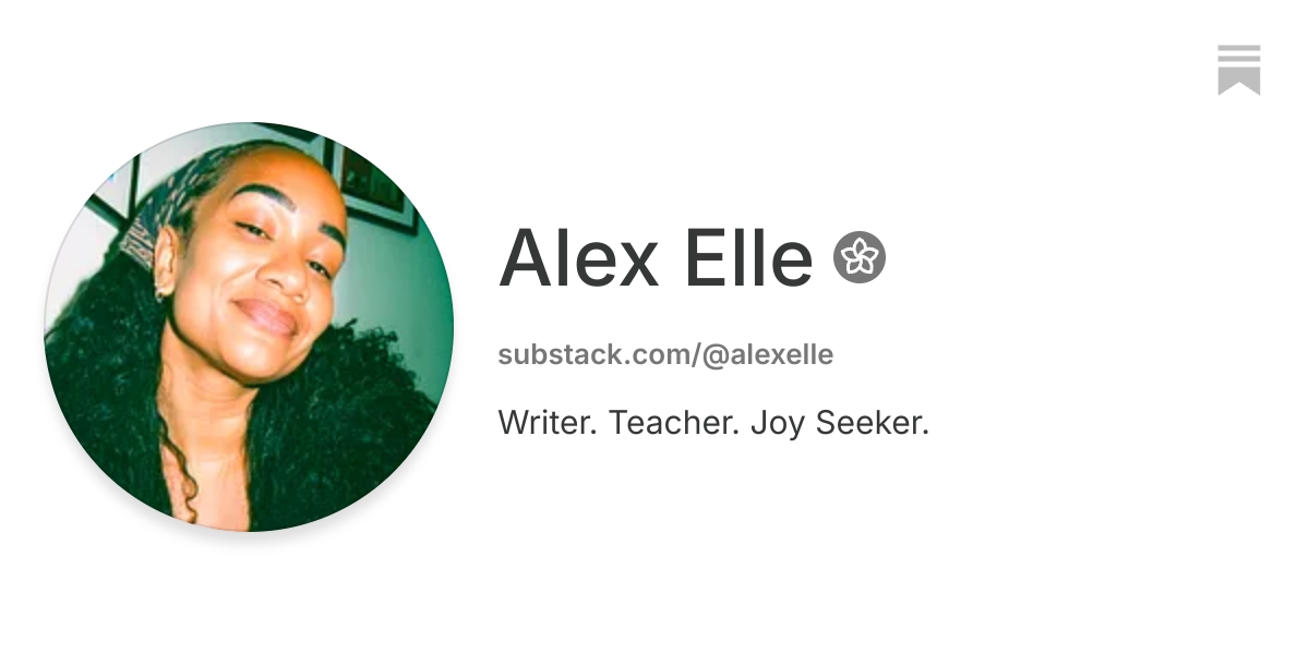 Alex Elle | Substack