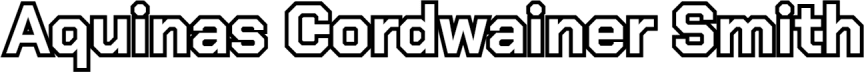 Aquinas Cordwainer Smith