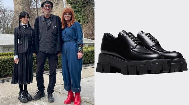 Here's the exact shoes Wednesday Addams wears in the Netflix series | Lace  up shoes outfit, Platform shoes outfit, Wednesday outfit
