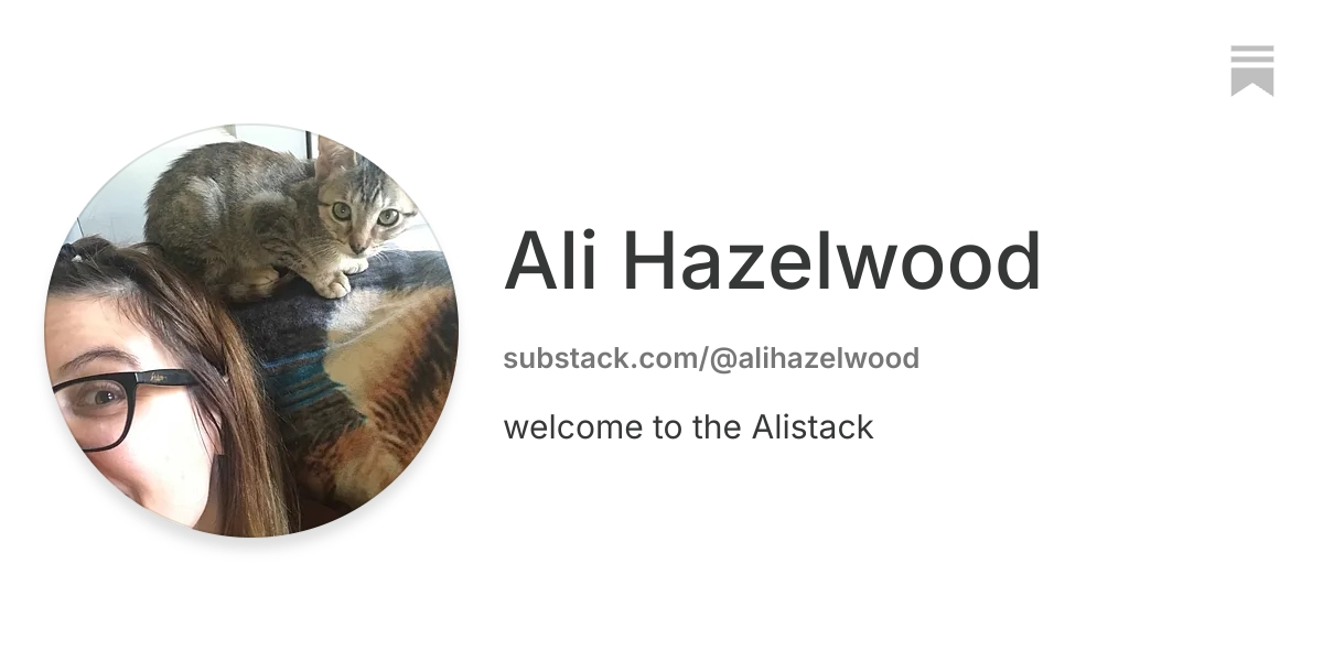 Ali Hazelwood | Substack