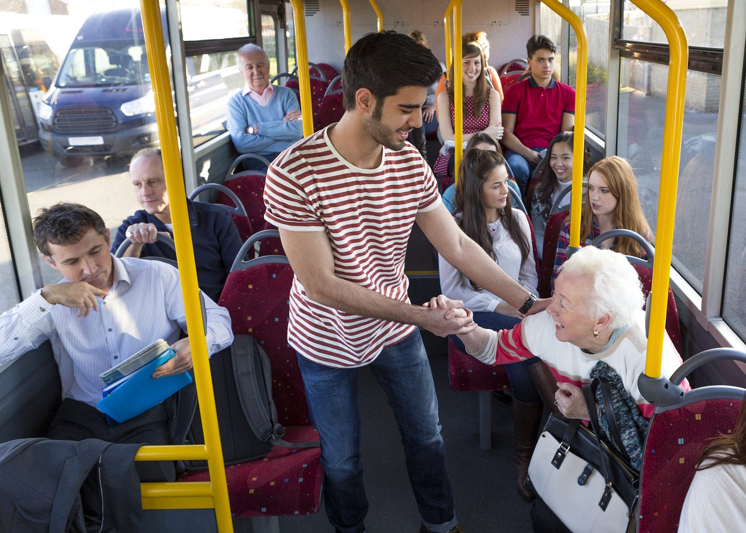 Why you should not offer elderly people a seat on public transport | Metro  News