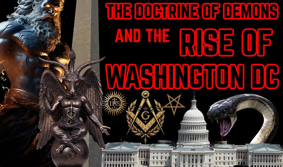 Mindf*ck Monday Ep6: Jupiter, Baphomet, The Doctrine of Demons & THE RISE OF WASHINGTON DC [Illuminati Part 8]