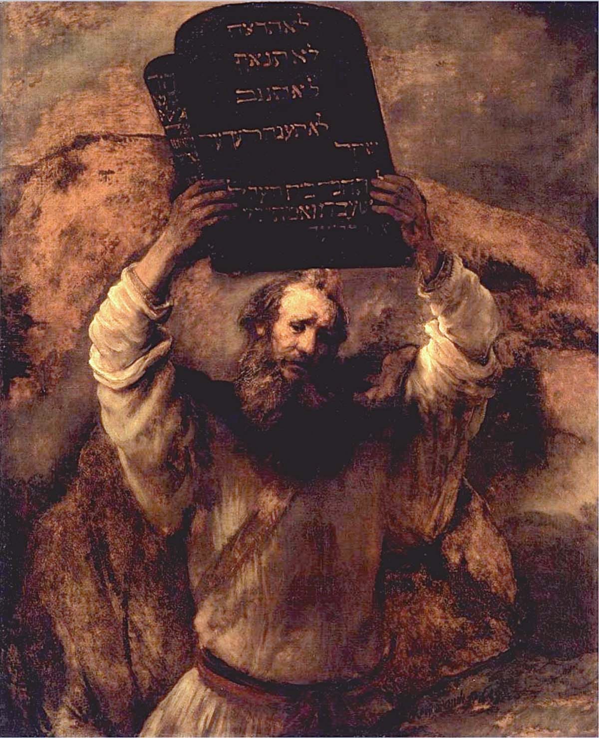 Rembrandt In Berlin - Moses Breaking The Tablets Of The Law Rembrandt In Berlin - Moses Breaking The Tablets Of The Law