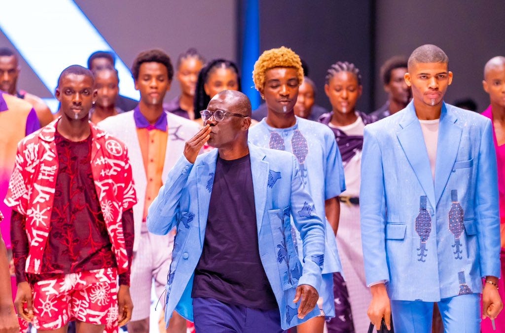 Governor Sanwo-Olu Babajide attended the closing ceremony of the Lagos Fashion Week 2023 on October 28, 2023. Credit: Babajide Sanwo-Olu / Twitter Governor Sanwo-Olu Babajide attended the closing ceremony of the Lagos Fashion Week 2023 on October 28, 2023. Credit: Babajide Sanwo-Olu / Twitter
