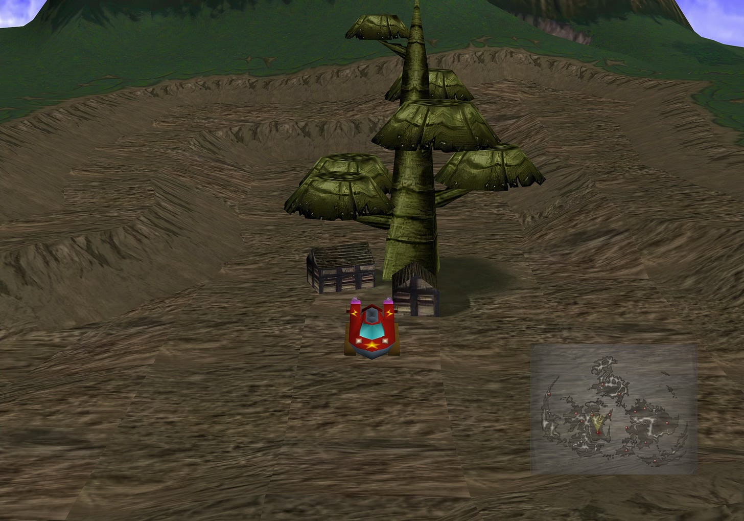 The party just received the buggy from Dio after being released from Corel Prison underneath Gold Saucer.