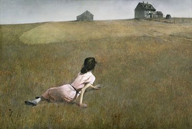 Andrew Wyeth, Christina's World, 1948. Museum of Modern Art, New York.