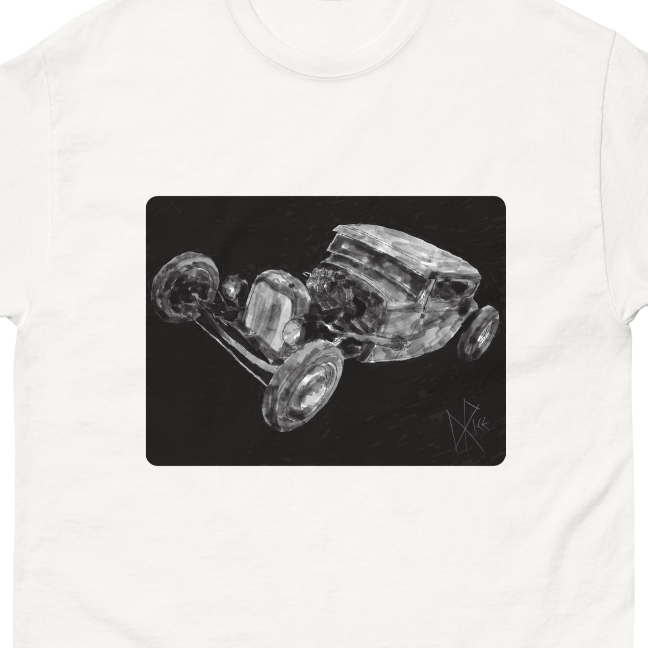 Ghost cars will forever ride the highways and byways. Sketch art by Don Rice. Ghost cars will forever ride the highways and byways. Sketch art by Don Rice.