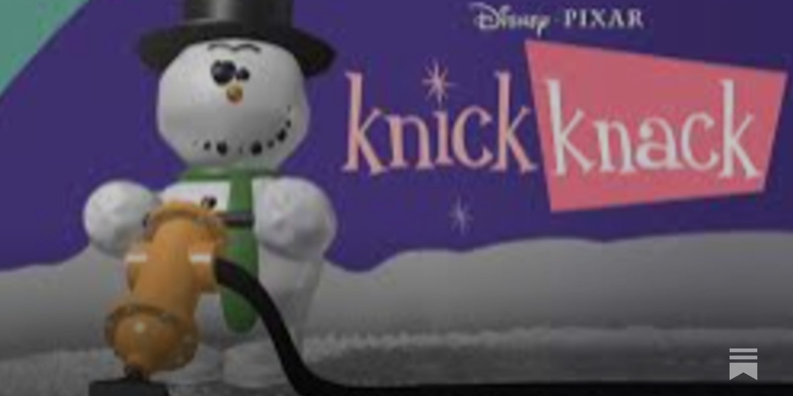 Knick Knack The Pixar Animated Short - by Jon (Animated), image size:1600x800