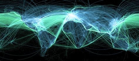 Global Air and Sea Routes | A world map showing commercial s… | Flickr