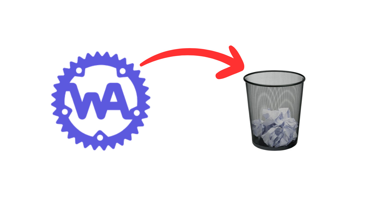 Rustwasm logo and bin Banner