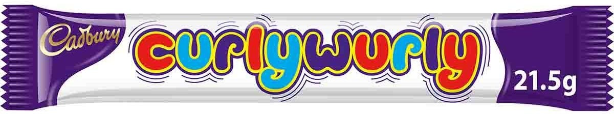 Cadbury Curly Wurly Chocolate Bar 21.5g
