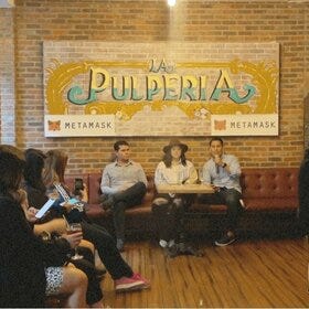 We joined Web3 Familia & UmbaDaima at their NFT NYC event sponsored by MetaMask featuring their panelist and one of our incredible scholars and H.E.R. DAO LATAM governor Doris Hernandez, founder of DippiiNFT, where she shared more about her development in Web 3.0.