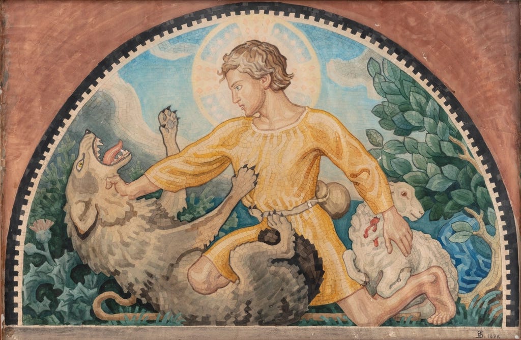 Good Shepherd Preparation mosaic Immanuel Good Shepherd Preparation mosaic Immanuel