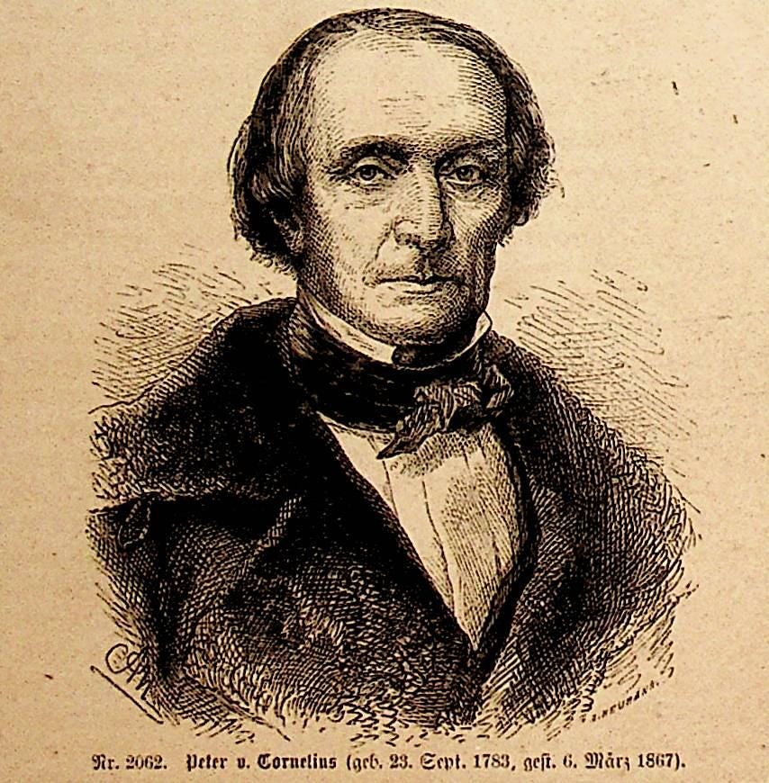 CORNELIUS, Peter von Cornelius (1783-1867) Maler: (1875) Art / Print / Poster | ANTIQUARIAT.WIEN Fine Books & Prints CORNELIUS, Peter von Cornelius (1783-1867) Maler: (1875) Art / Print / Poster | ANTIQUARIAT.WIEN Fine Books & Prints