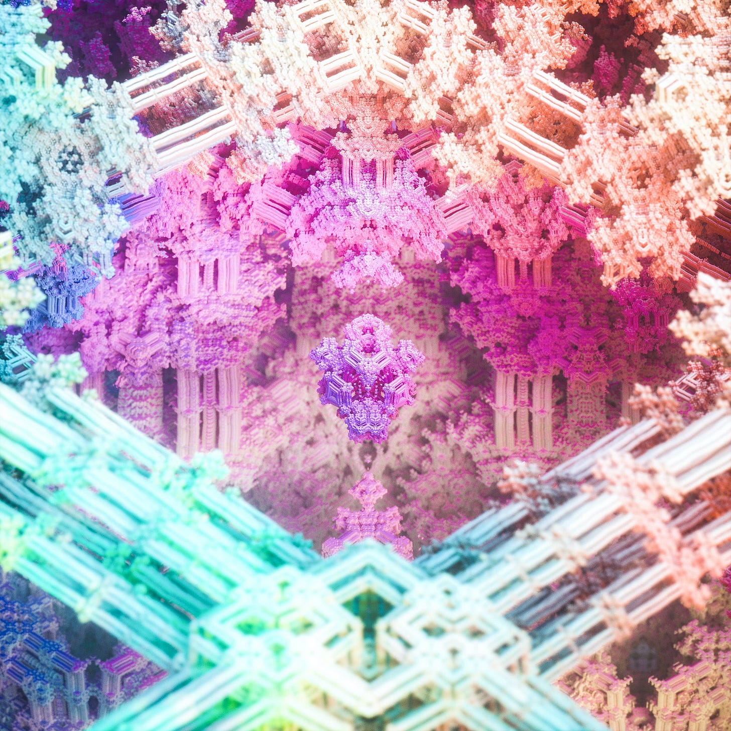 Procedural Series - #6 Fractal Three by @GotTheJoose