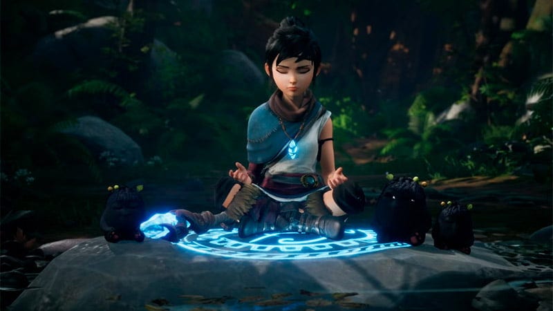 Kena meditando