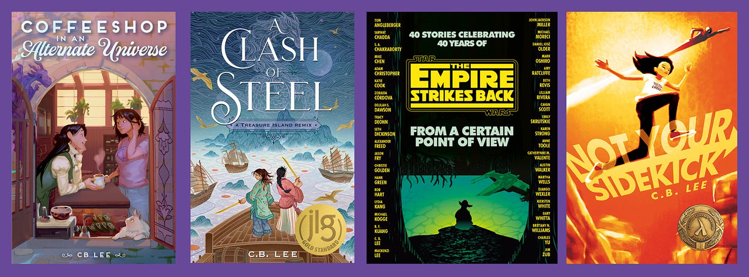 Cover art of C.B. Lee's books