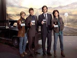 Sam and Dean with... Sam and Dean
