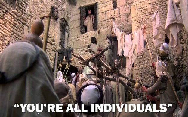 You Are All Individuals - Jenkins FPS