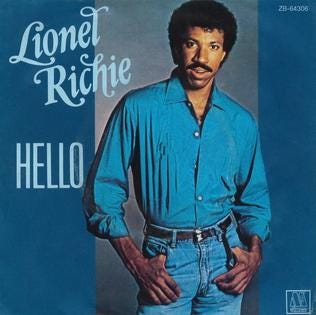Hello (Lionel Richie song) - Wikipedia