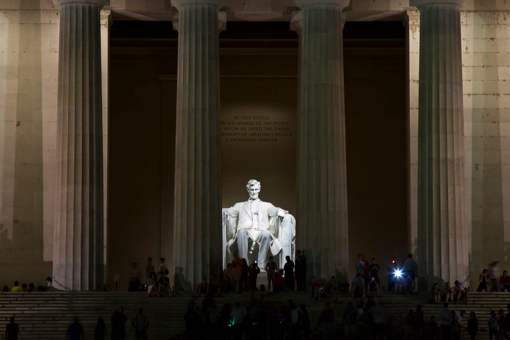 Lincoln memorial, Washington DC Lincoln memorial, Washington DC