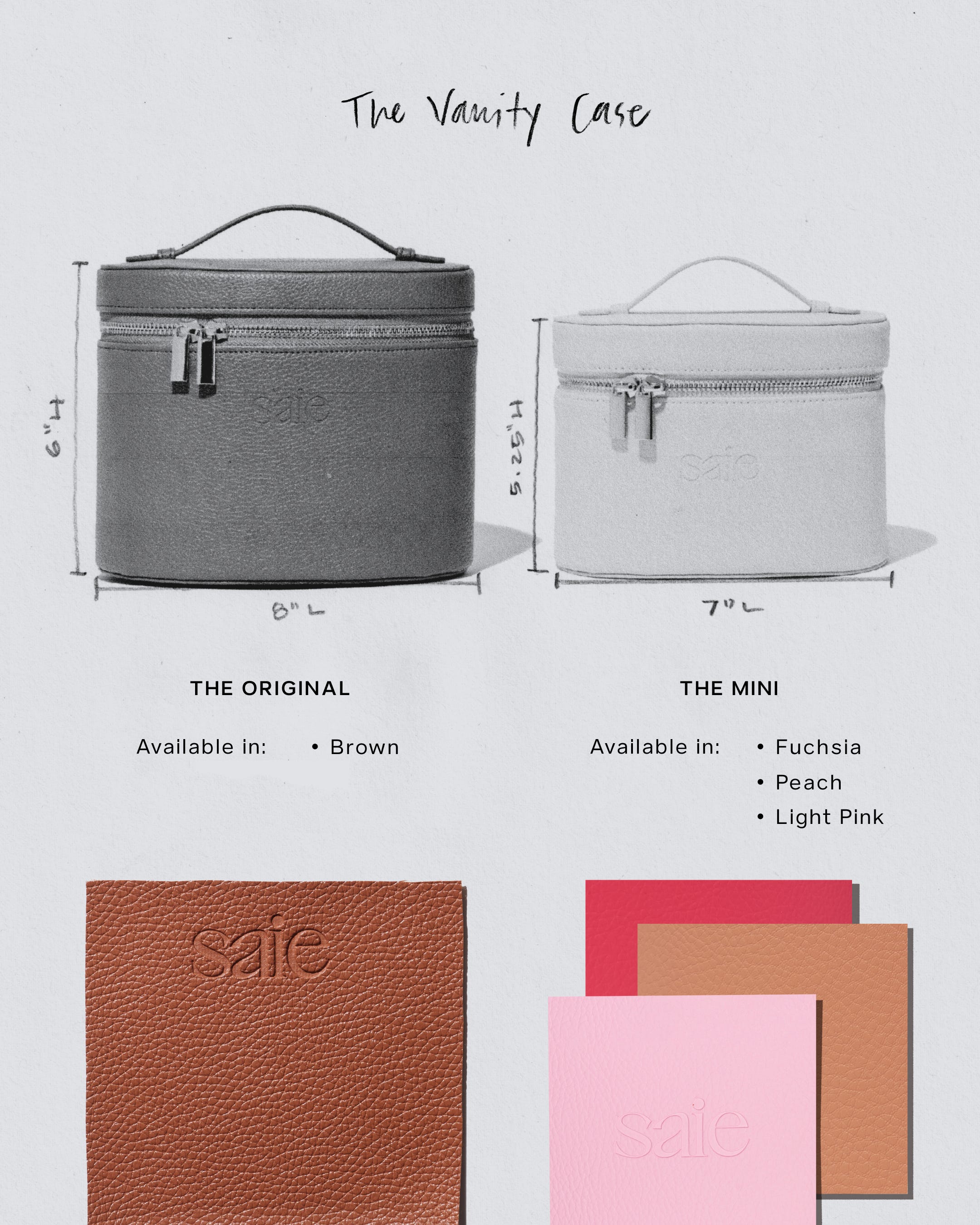 The Story Behind The Vanity Case - From the Saie Office