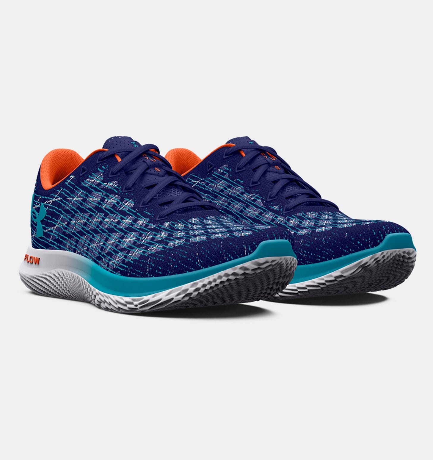 Men's UA Flow Velociti Wind 2 Running Shoes, Blue, pdpZoomDesktop image number 3