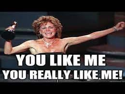 The Mandela Effect on Sally Field - You Like Me Speech - YouTube