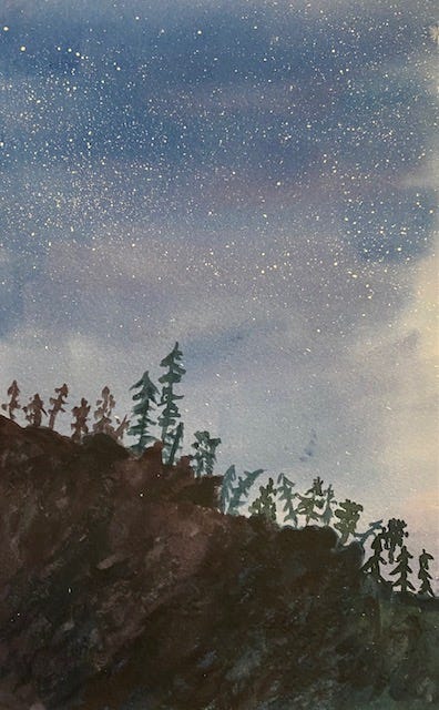Watercolor play