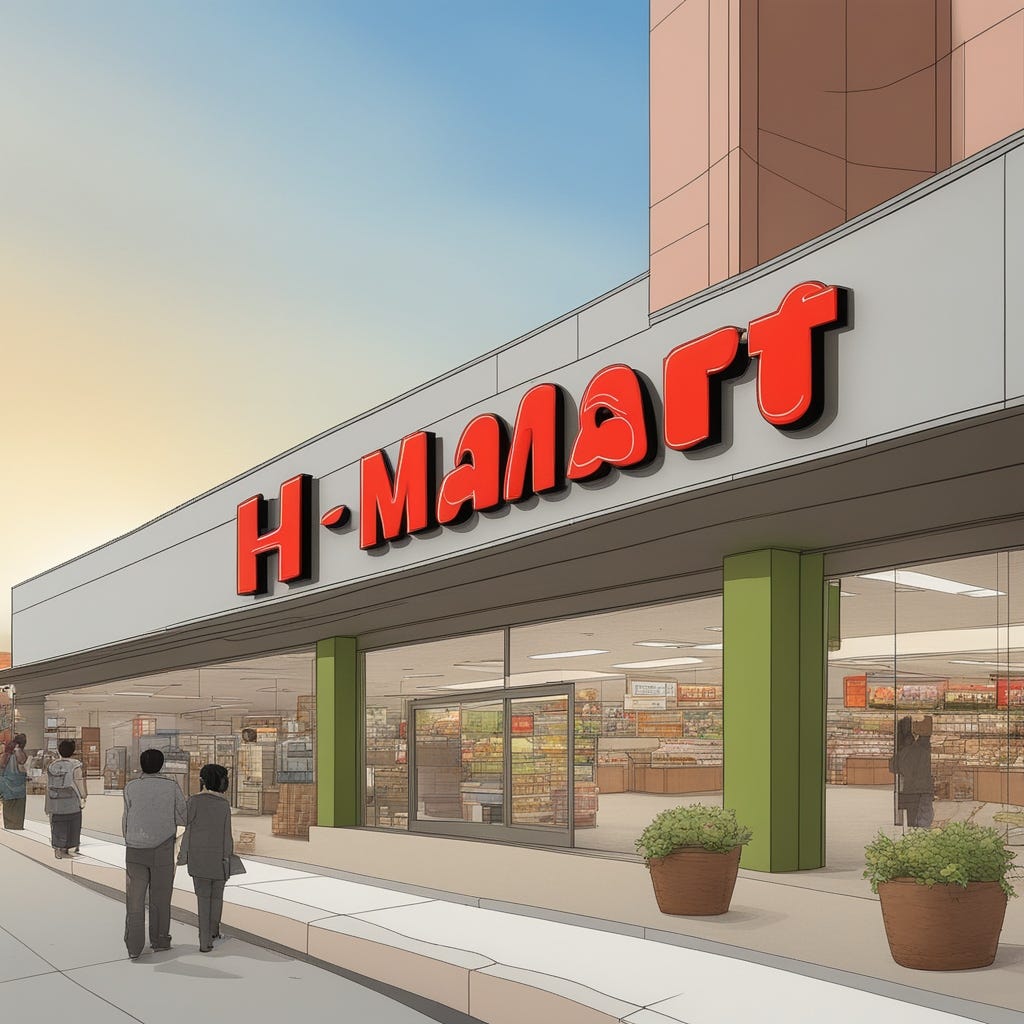 H Mart Realism