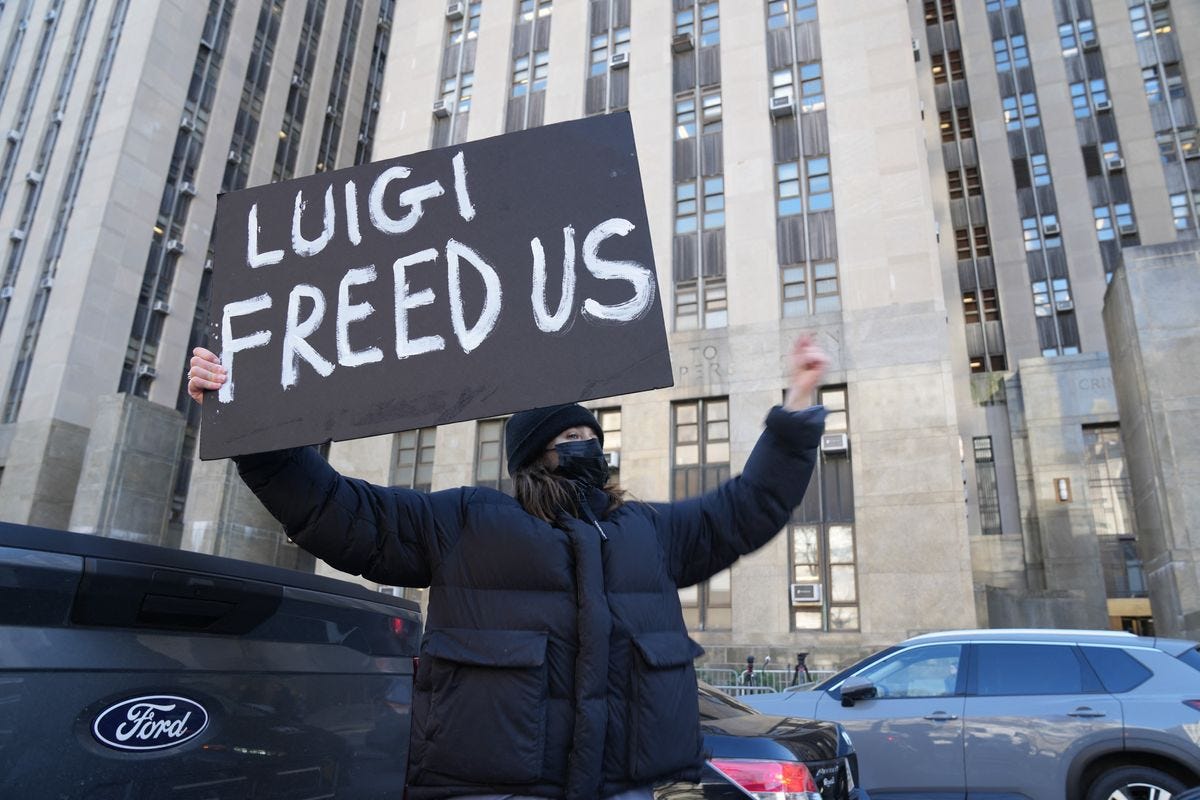Opinion | Support for Luigi Mangione Reflects Working Class Weariness of  Top-Down Violence | Common Dreams