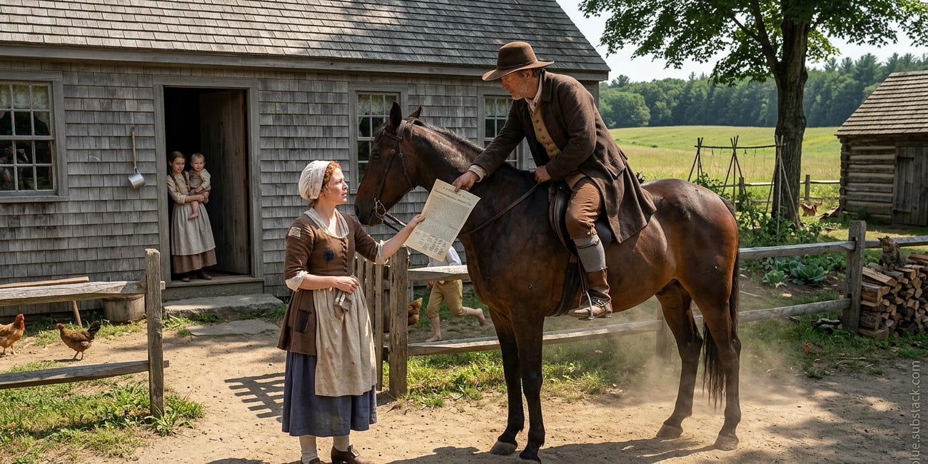 A Day with a Colonial Farmer's Wife, 1776