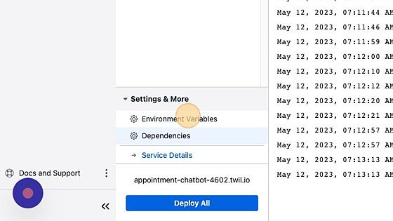 Screenshot of: Click "Environment Variables" towards the lower left of the screen Screenshot of: Click "Environment Variables" towards the lower left of the screen