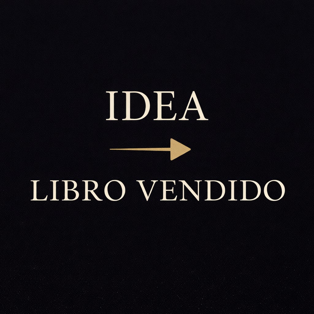 De idea a libro vendido