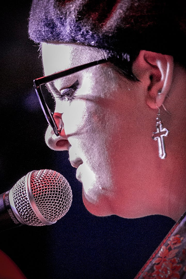 Charlie Roberts performs at Song Swap Night