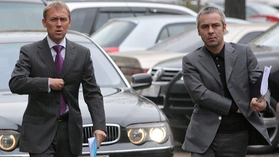 Andrei Lugovoi, left, and Dmitry Kovtun Andrei Lugovoi, left, and Dmitry Kovtun